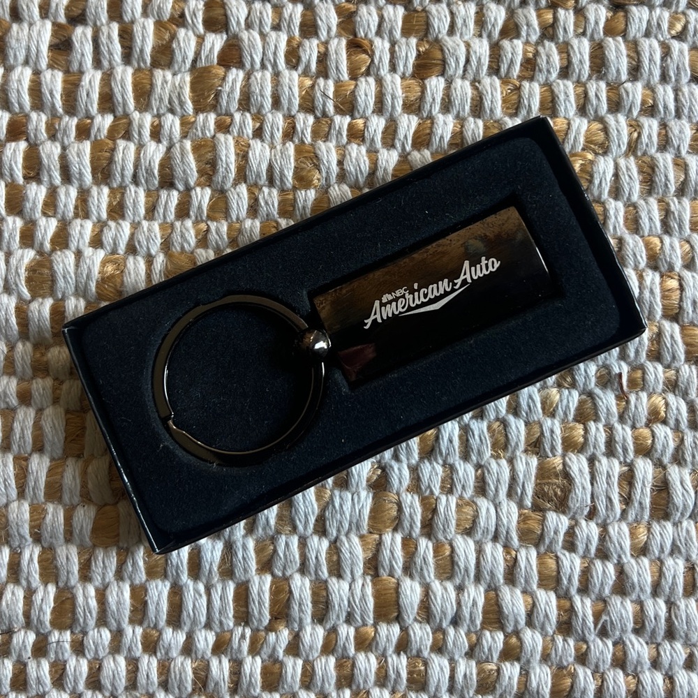 NBC American Auto Keychain